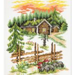 Torpstället 270044 - maleri Broderi kit